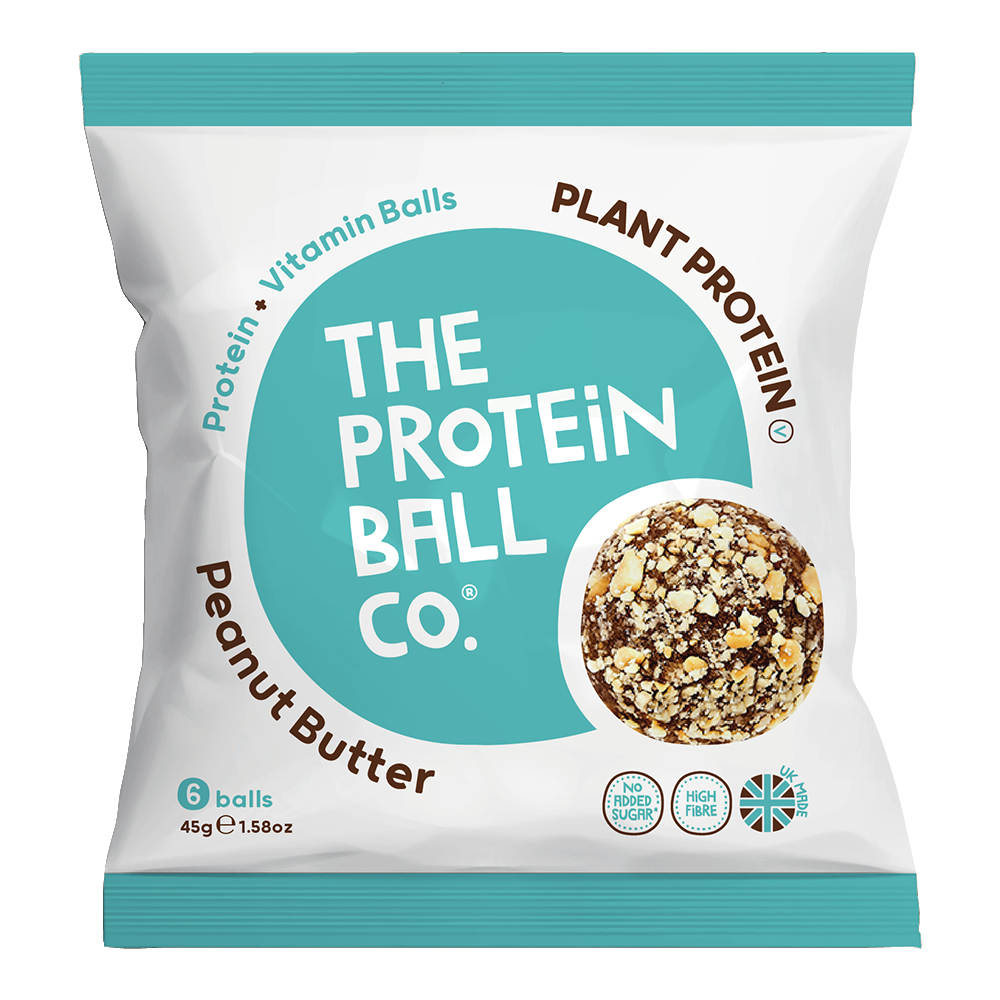 The Protein Ball Co Vegan Protein Balls 10x45g Peanut Butter