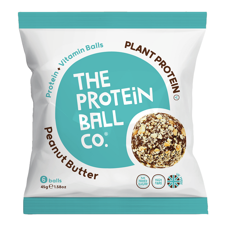 The Protein Ball Co Vegan Protein Balls 10x45g Peanut Butter