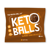 The Protein Ball Co Keto Ball Snack 20x25g Classic Choc Brownies