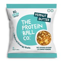 Peanut Butter Vegan Balls 45g, The Protein Ball Co