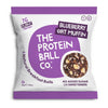 Η πρωτεΐνη πρωτεΐνης Muffin Protein Ball Co Blueberry Oat + Vitamin Balls 45G