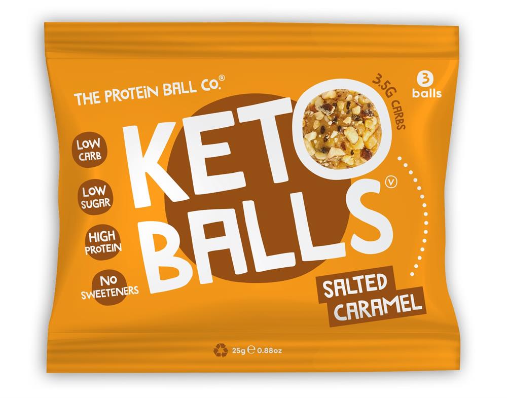 Protein Ball Co Keto Salted Caramel Blondies 25G