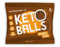 Double Chocolate Keto Balls 25g, The Protein Ball Co