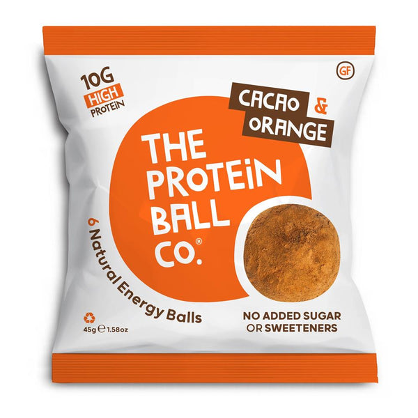 Η πρωτεΐνη Ball Co Cacao & Orange Protein + Balls Vitamin (υψηλή πρωτεΐνη) 45g