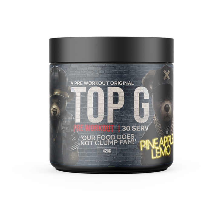 TOP G Pre-Workout 420g Pineapple Lemo