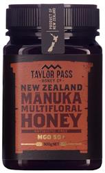 Taylor Pass Multifloral Manuka Honey MGO50+ 500g, TAYLOR PASS HONEY