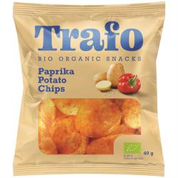 Organic Chips Paprika 40g, Trafo