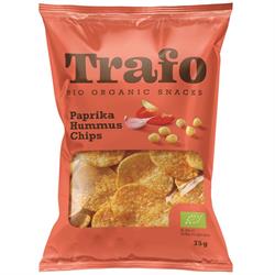 Organic Hummus Chips Paprika 75g, Trafo