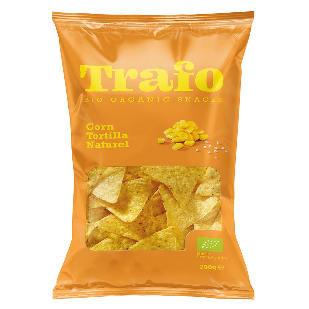 TRAFO CHIPS TORTILLA ORGÁNICAS Natural 200g