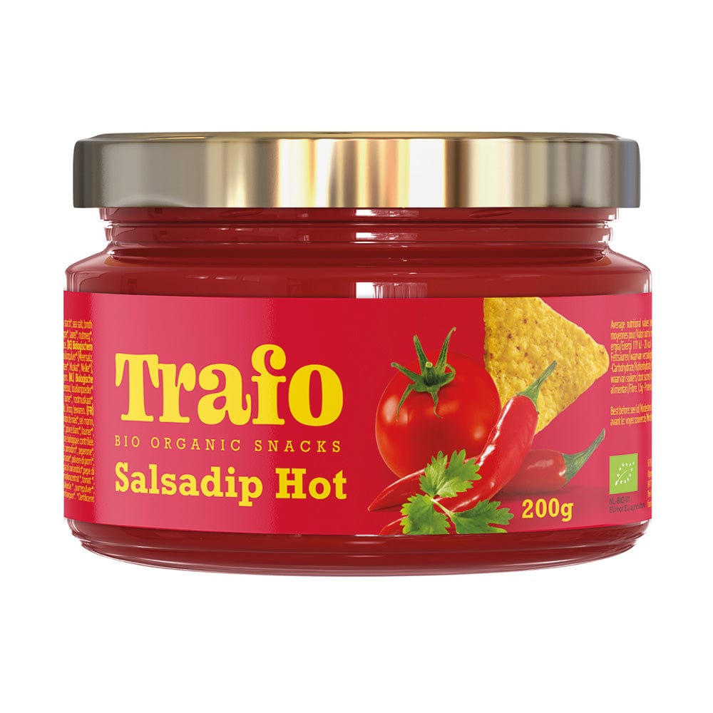 Trafo organska salsa dip vruće 200g