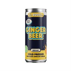 Natural Ginger Beer from Cold-Pressed East African Ginger - 230ml, The Root Co