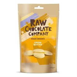 Organic Cacao Butter Buttons, The Raw Chocolate Company