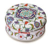 Koska Rose & Lemon Round Tin Box Turkish Delight 120g, Truede