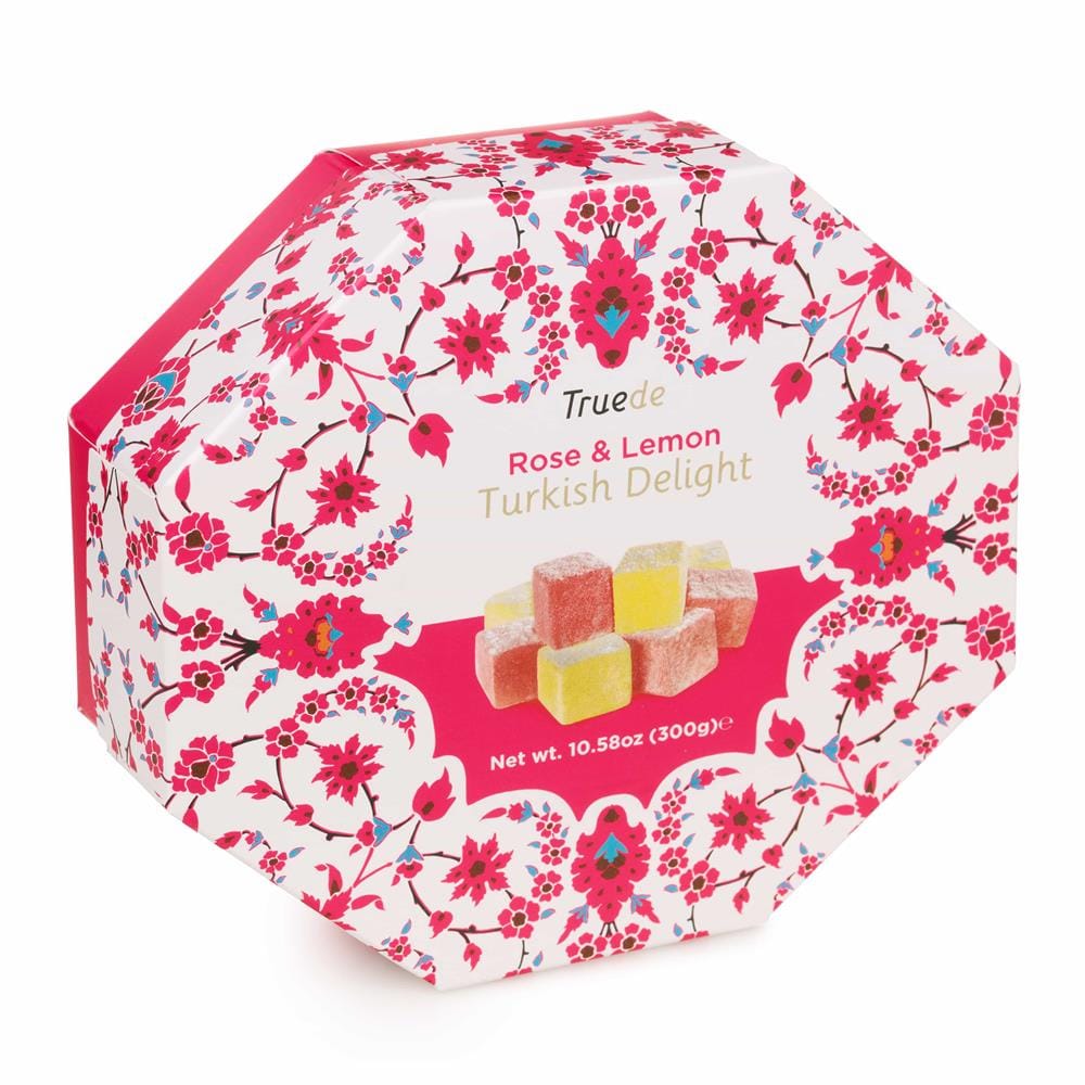 Trudede Rose & Lemon Turkish Delight 300G