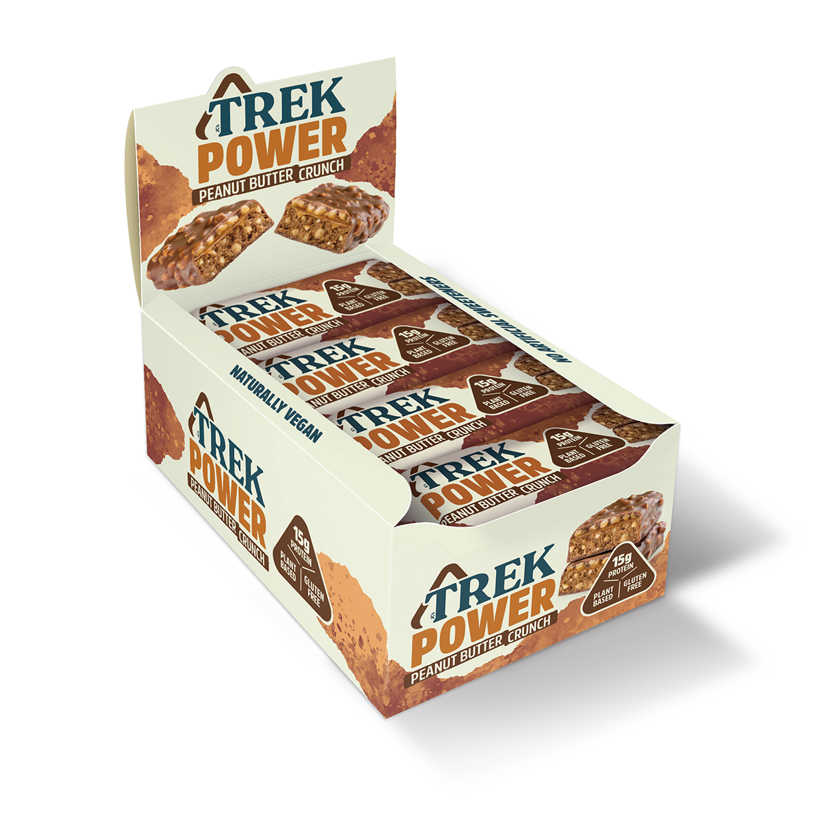 TREK Trek Power 16x55g Peanut Butter Crunch