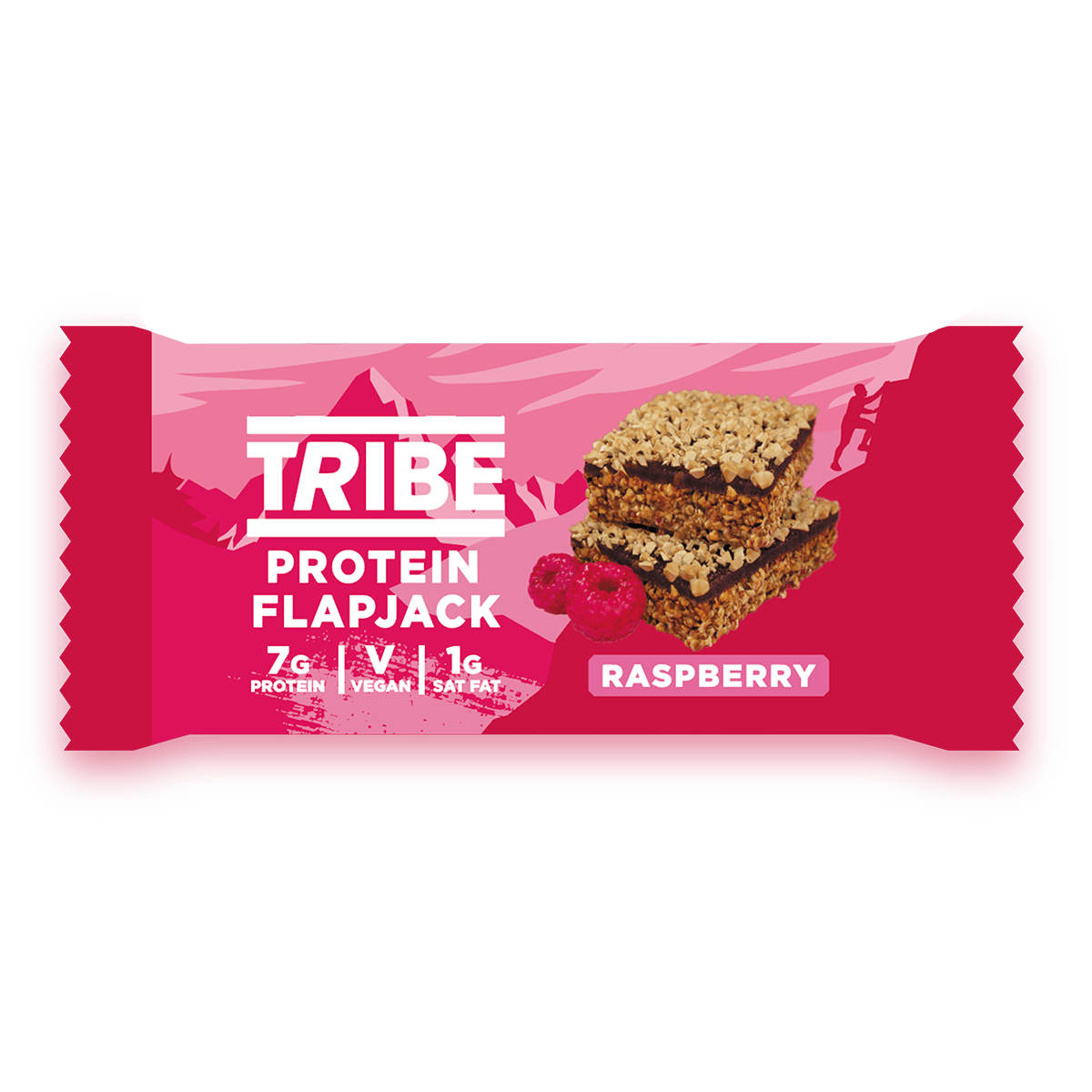 Tribe Protein Flapjack 12x50g Raspberry