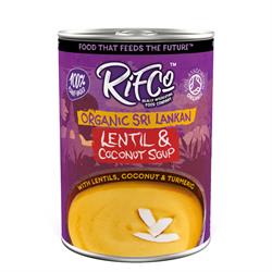 Organic Sri Lankan Lentil & Coconut Soup 400g, The Really Interesting Food Co