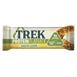 Smooth Lemon Flapjack 50g, Trek