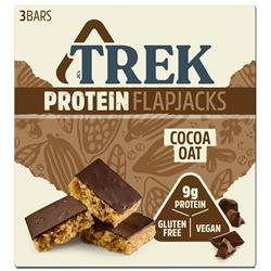 Trek Cocoa & Oat 3x50g Flapjack Multi-Pack, Trek