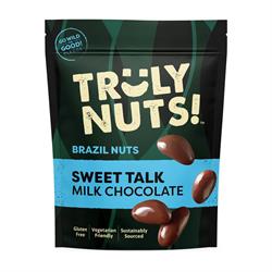 Belgian Milk Chocolate Brazil Nuts 120g, Truly Nuts!