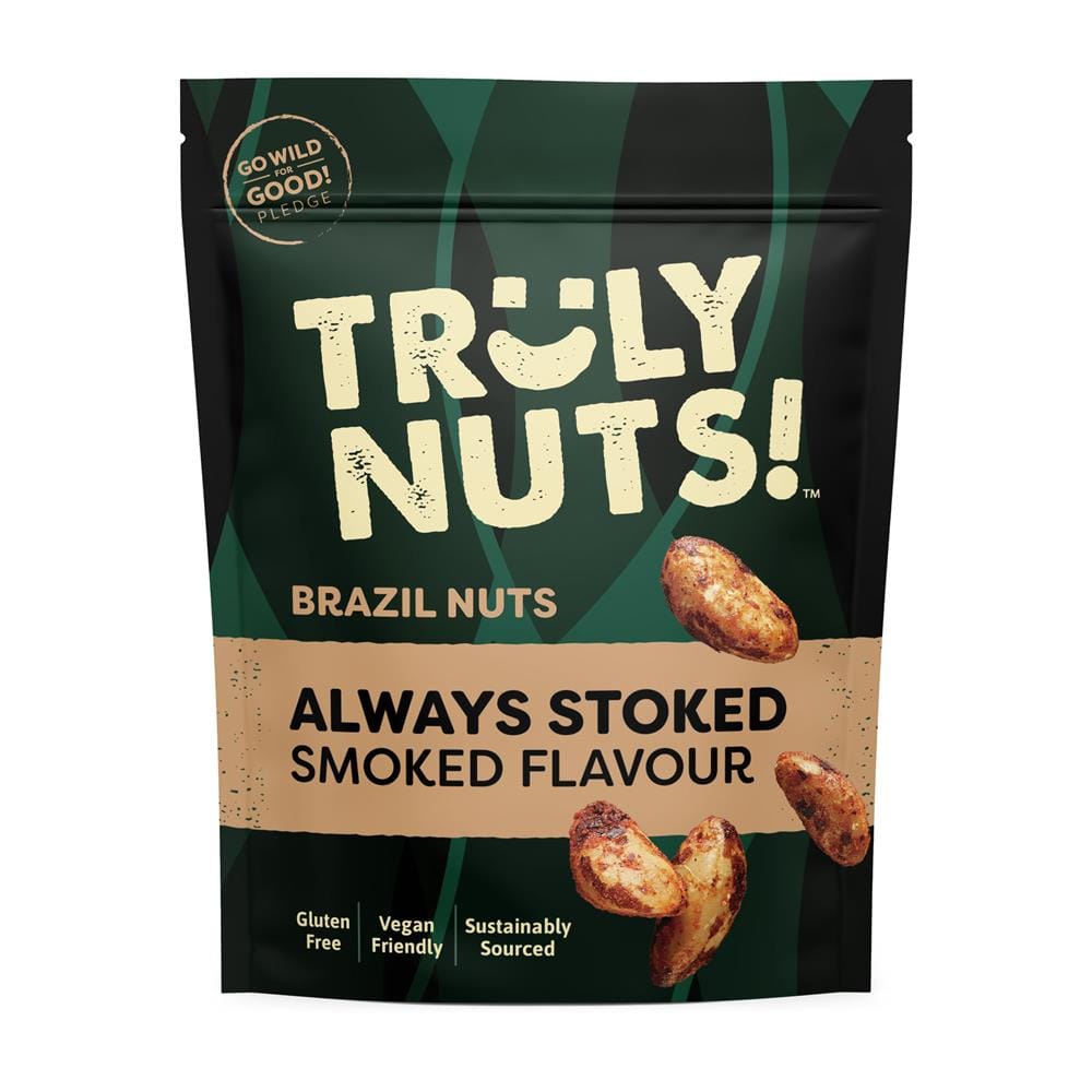 ¡Verdaderamente nueces! Sabor ahumado nueces de brasil 120 g