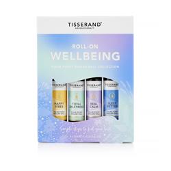 Tisserand Aromatherapy Roll-on Wellbeing Collection 4x 10ml, Tisserand