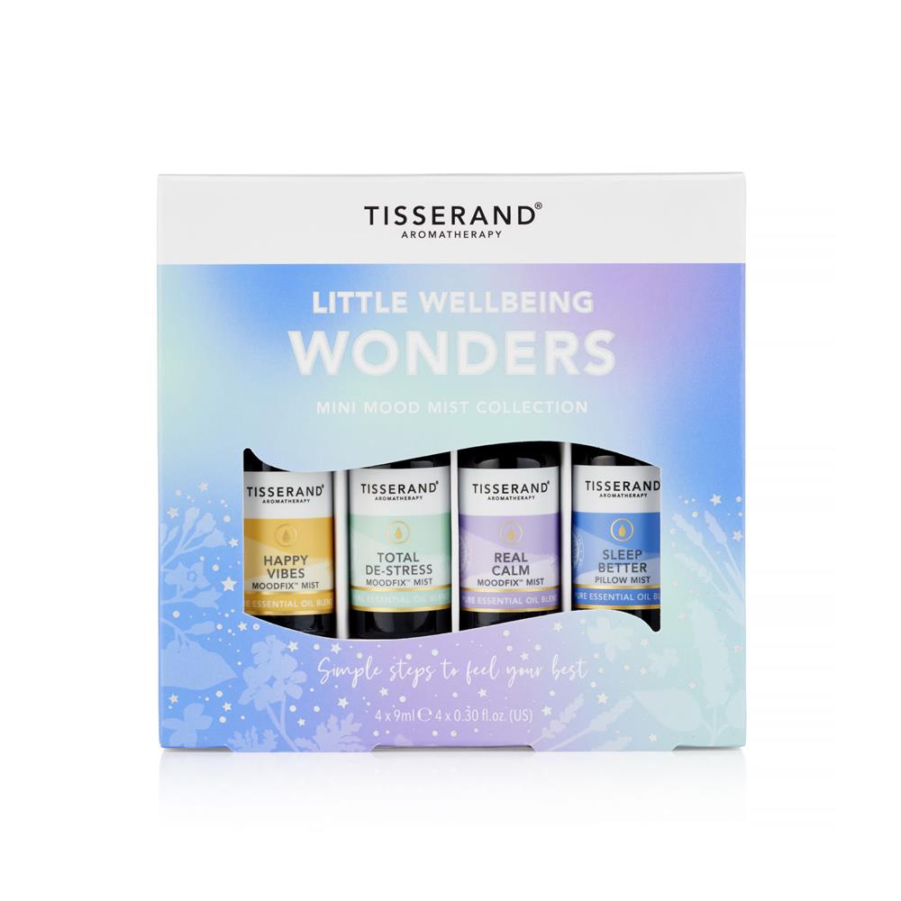 Tisserand Aromaterapia Little Wellbeing Wonders Collection 4 x 9ml