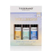 The Little Box of Wellbeing contains 3 pulse point roller balls, Tisserand