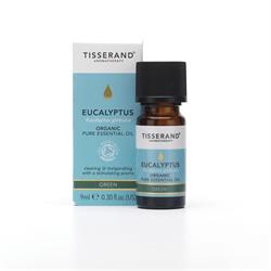 Tisserand Organic Eucalyptus Essential Oil (9ml), Tisserand