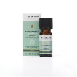 Tisserand Organic Peppermint Essential Oil (9ml), Tisserand