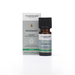 Tisserand Organic Rosemary Essential Oil (9ml), Tisserand