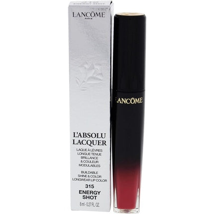 Lancome L'absolu Lacquer Lip Color 315 Energy Shot 8ml