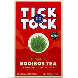 Organic Rooibos 40 tea bags, Tick Tock