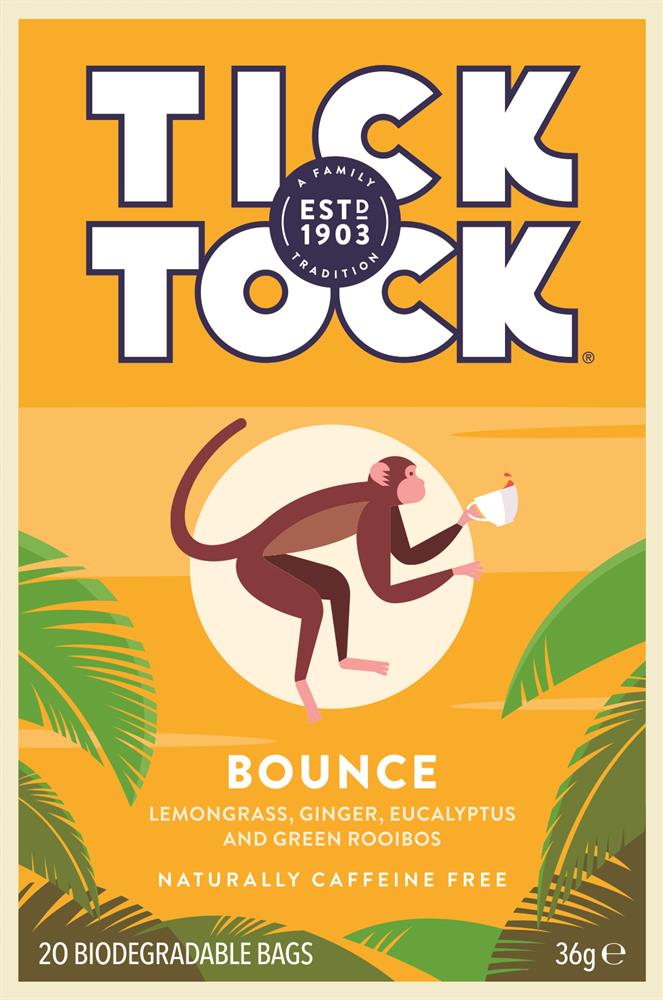 Tick ​​tock tick tock wellbeing bounce te 20'ere