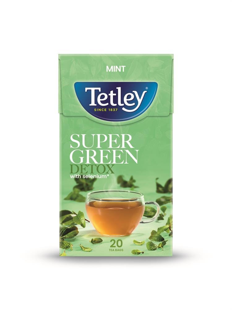 Tetley Tetley super bylinná detoxikační máta