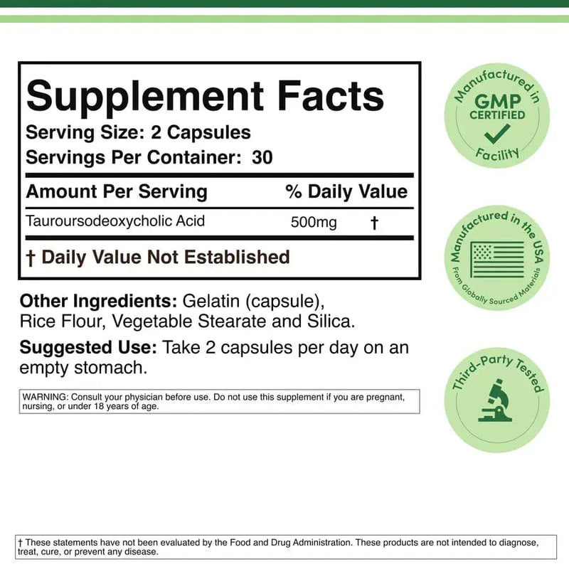Double Wood Supplements TUDCA