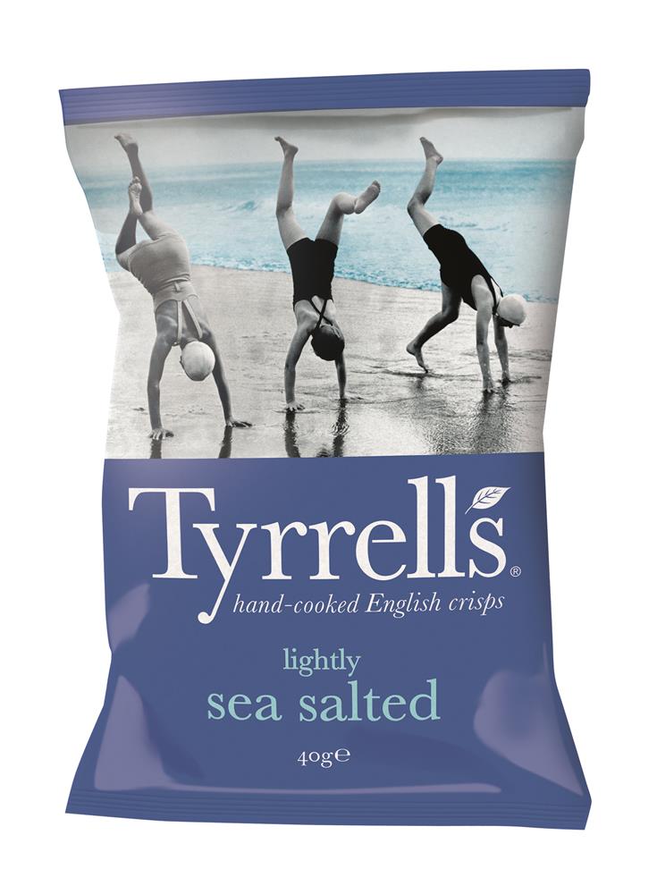 Tyrrells patatine leggermente salata 40g