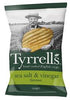 Furrows Sea Salt & Vinegar Crisps 150g, Tyrrells