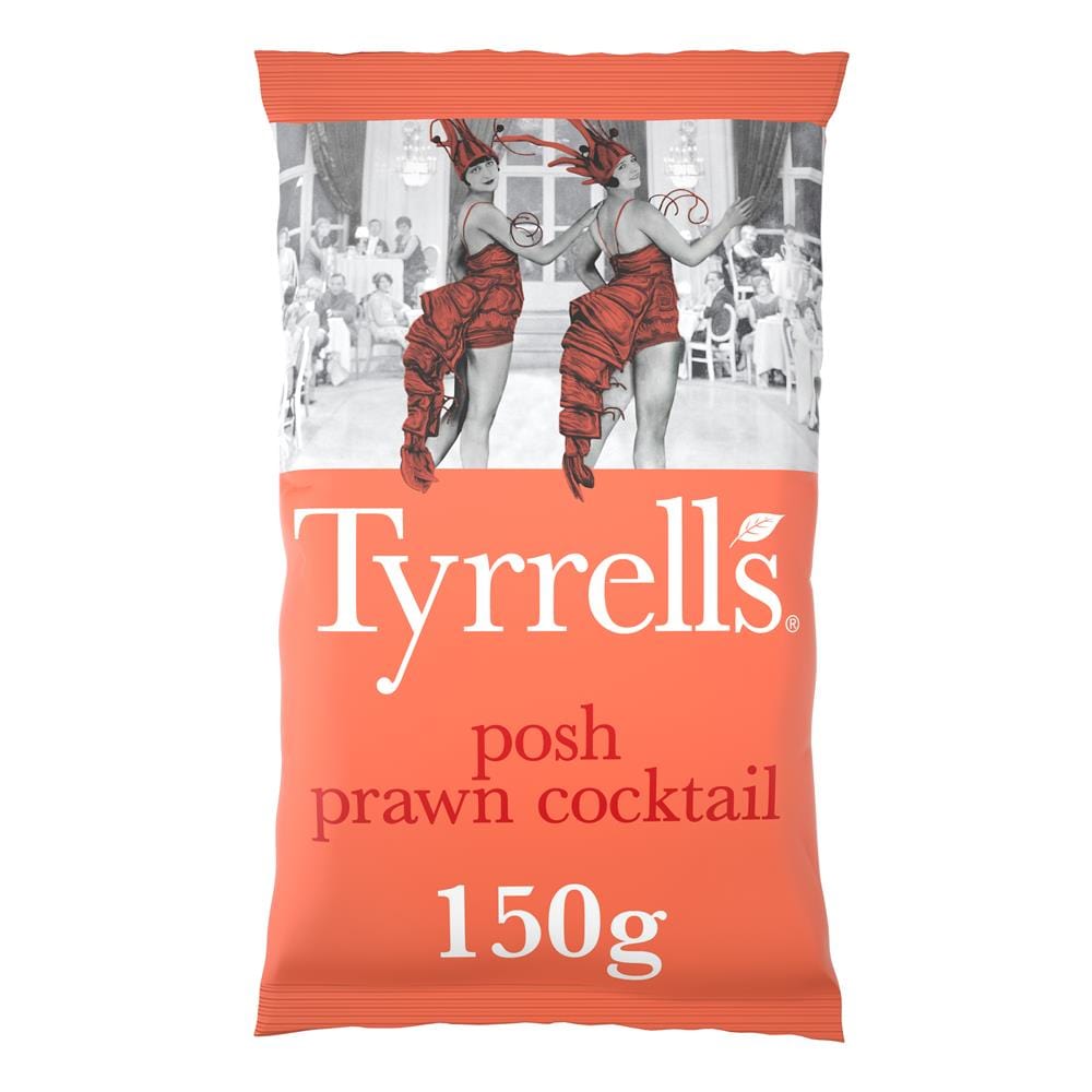 Tyrrells Tyrrells Posh Prawn Cocktail Specting Crisps 150G