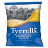 Furrows Sea Salted Crisps 150g, Tyrrells