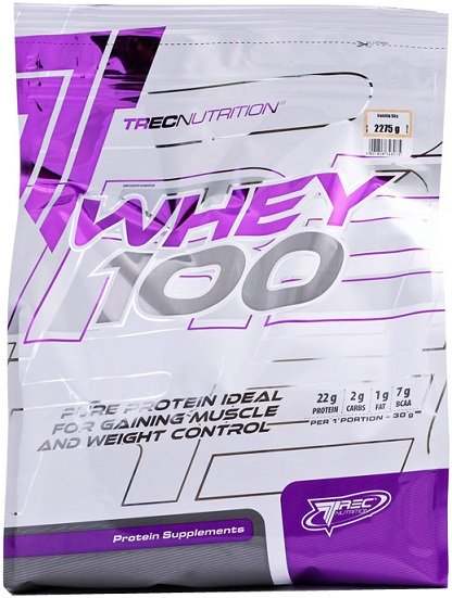 Trec Nutrition Whey 100 (Bag), Cookies - 2275 grams