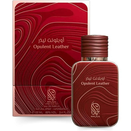 Opulent Leather 100ml Perfume for Men and Women African Leather Eau De Parfum Patchouli Musk Woody Scent Unisex Oriental Fragrance