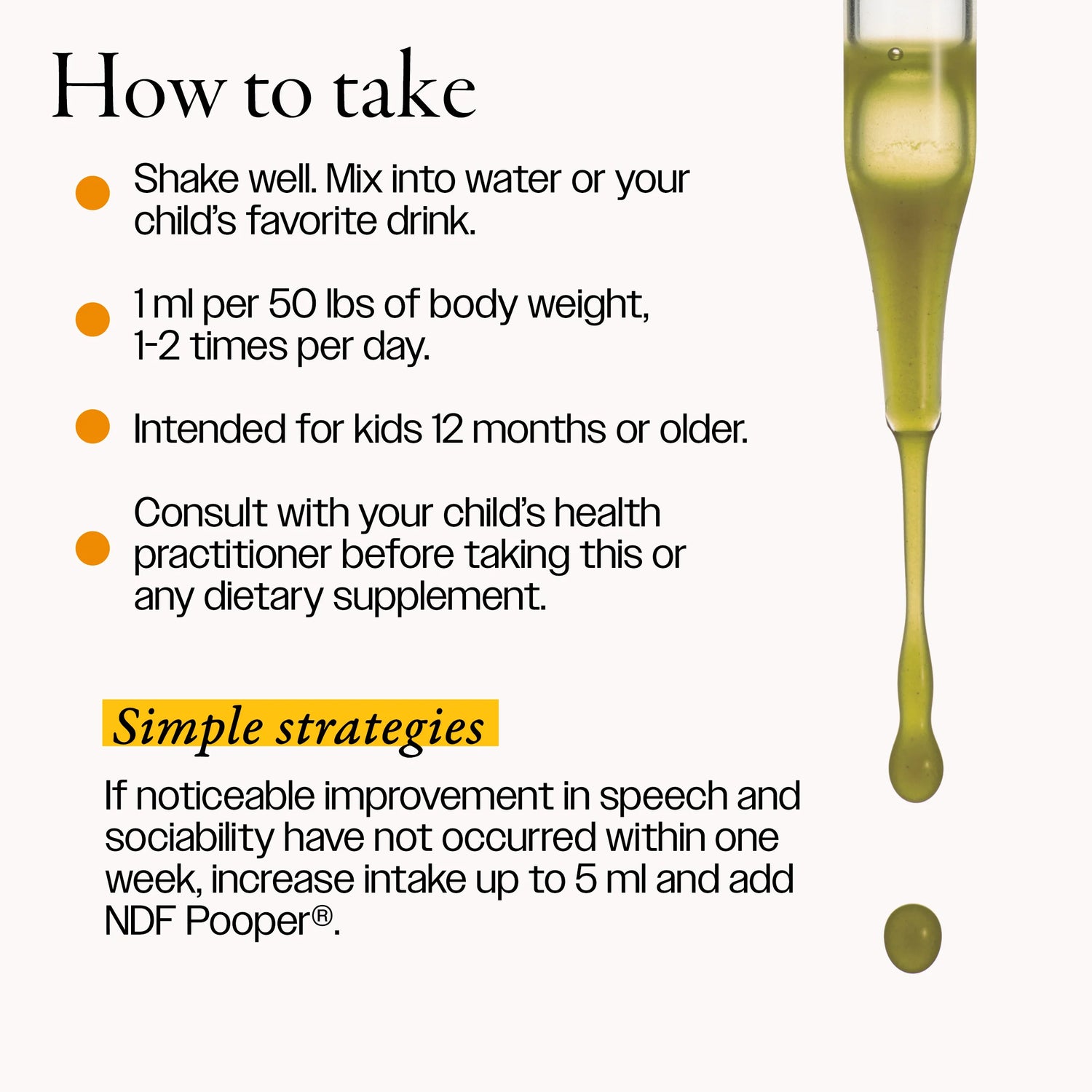 Tammella NDF per bambini (precedentemente equilibrio del ventre) - 2 oz - Bioray