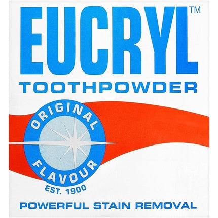 EUCRYL Tooth Powder Smokers Original 50g - Welzo