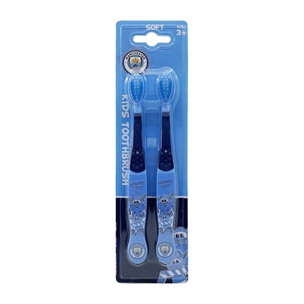 Manchester City F.C. Kids Soft Toothbrush Dental Teeth Oral Care