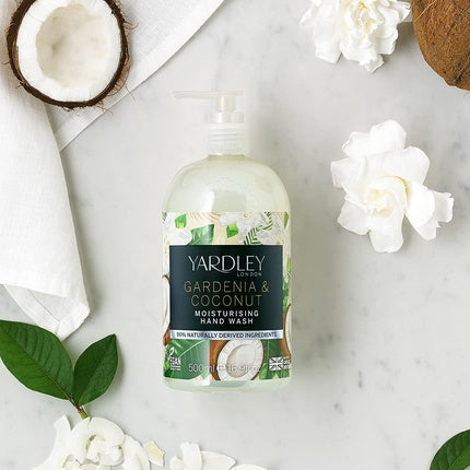 Yardley London Deluxe Gardenia Botanical Hand Wash Coconut 500ml