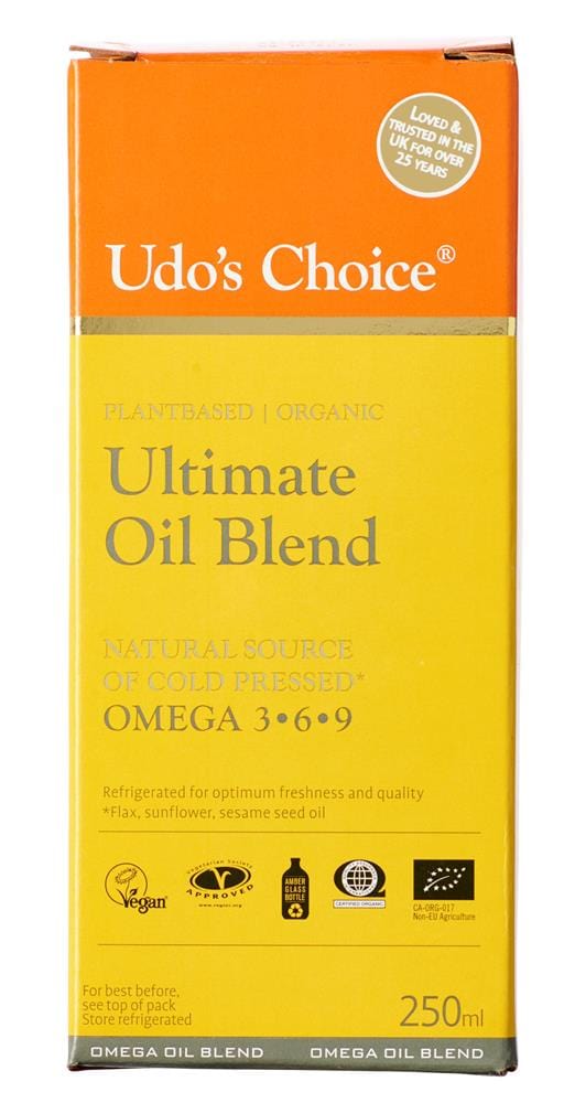 Изборът на UDO Изборът на Ultimate Moil Blend - Organic 250ml