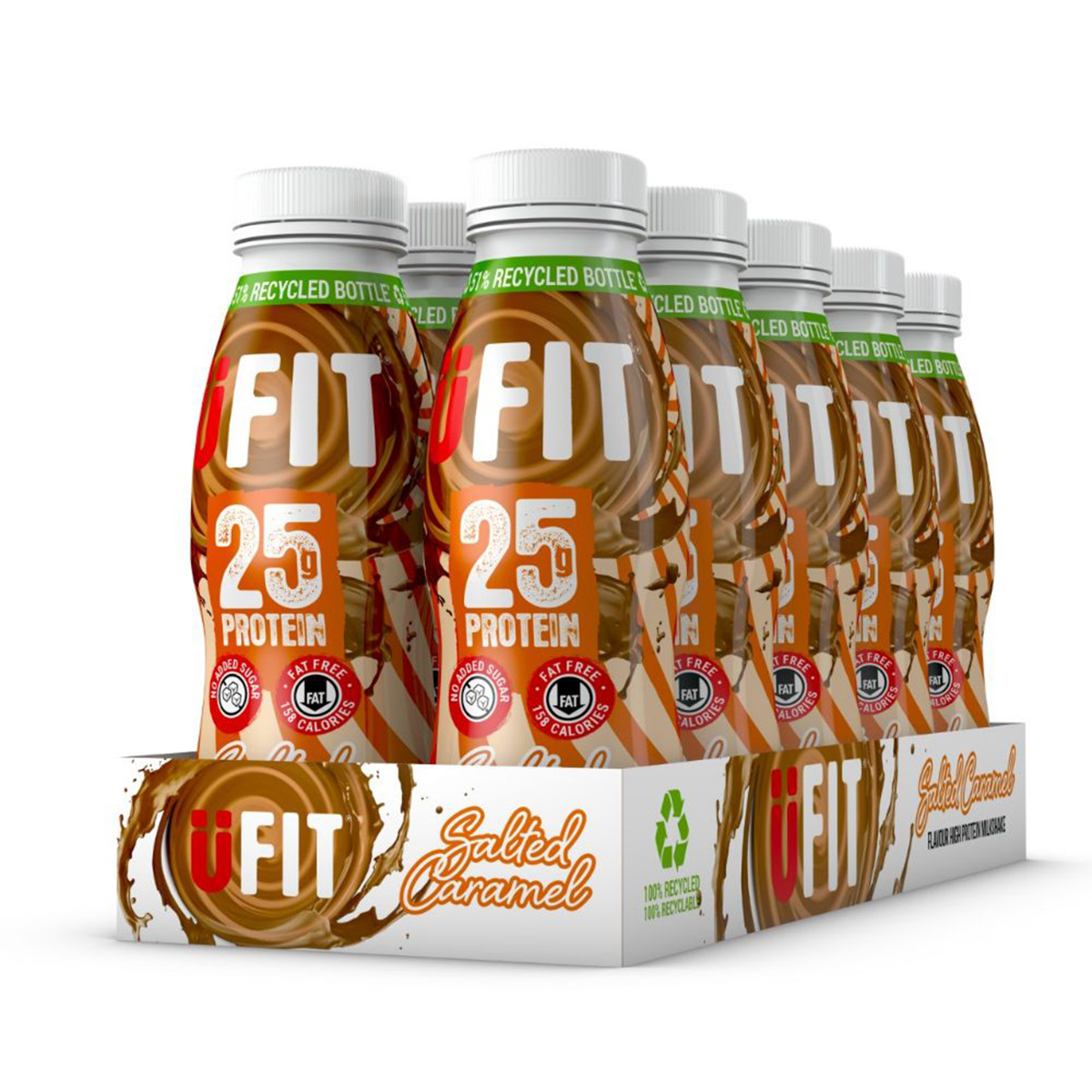 UFIT Protein RTD 10x330ml Salted Caramel