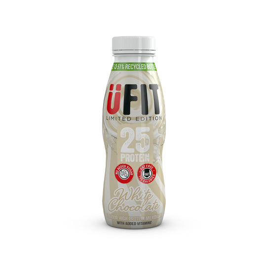 UFIT Protein RTD 10x330ml White Chocolate