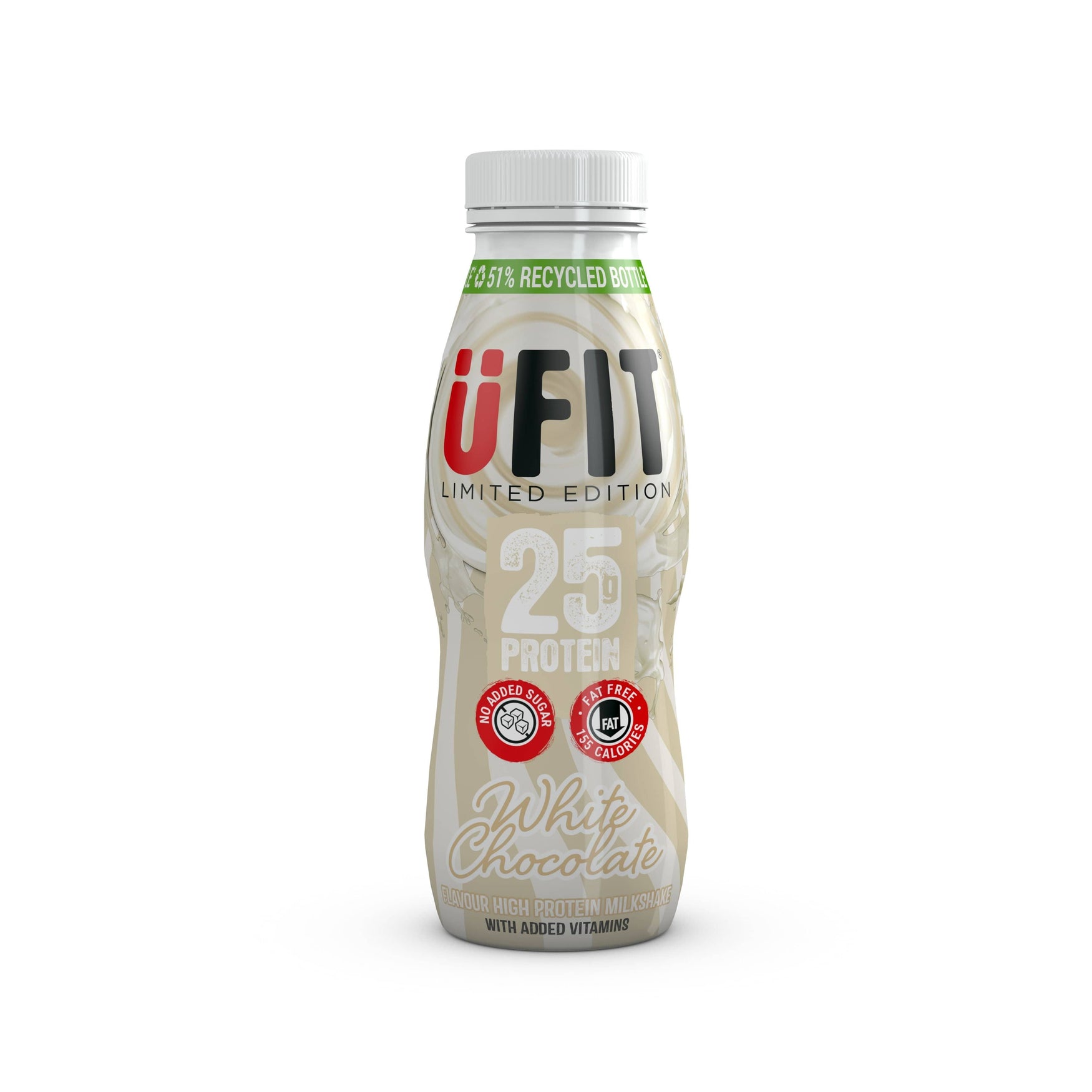 UFIT Protein RTD 10x330ml White Chocolate